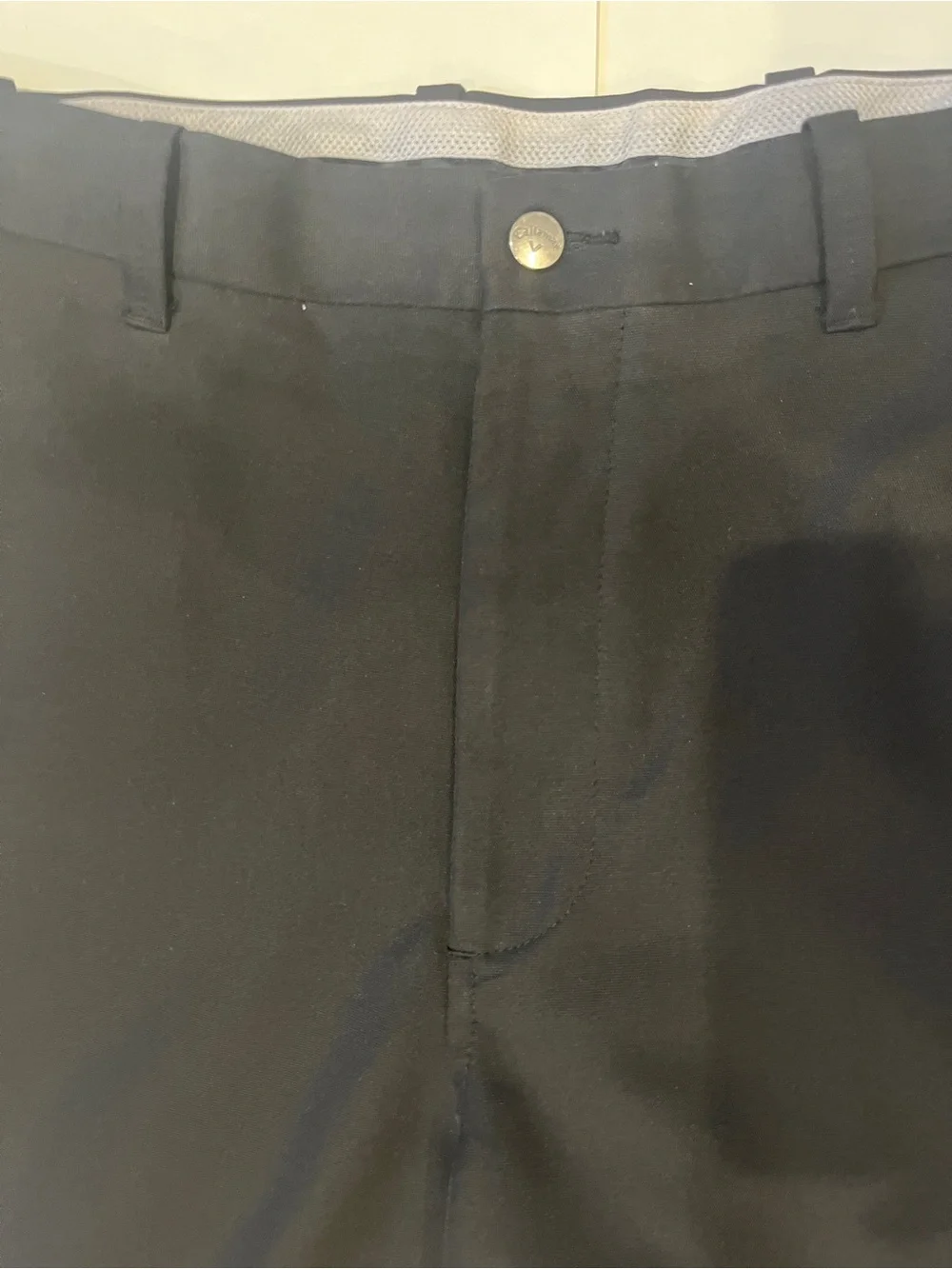 Callaway Men's Black Dress Pants - Classic Straight Fit